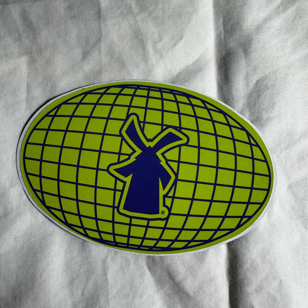 Dutch Bros 3D Wireframe sticker
